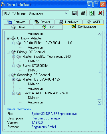 Nero Info Tool sur le CD d'origine (onglet configuration).gif